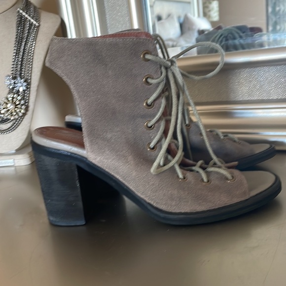 Free People X Jeffrey Campbell Lace Up Heels - Picture 8 of 10